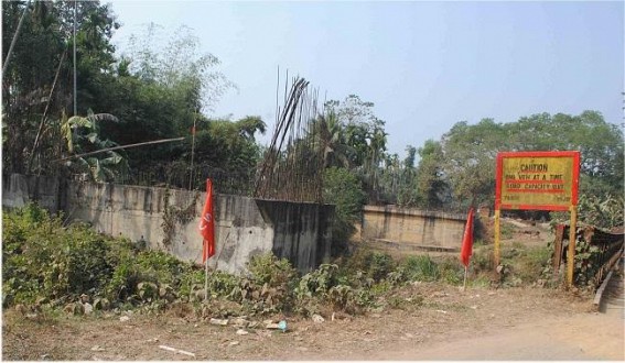 Kamalpur: Decades passed yet the bridges remained incomplete: BRO and State government pushing blames on one another: Commoners remained the sufferers Kamalpur: Decades passed yet the bridges remained incomplete: BRO and State government pushing blames on one another: Commoners remained the sufferers